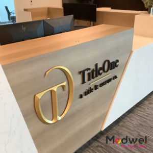 Reception Sign Board