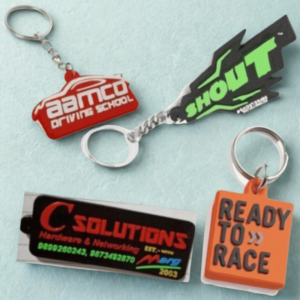 Silicone Rubber Keychains