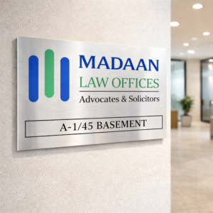 Stainless Steel Sign Boards